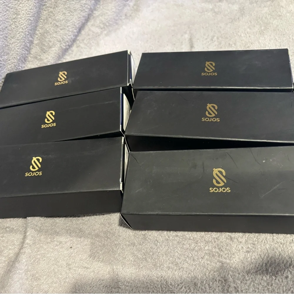 Bulk lot of 6 SOJOS sunglasses- round and square‎